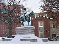 Burnside Park in winter,